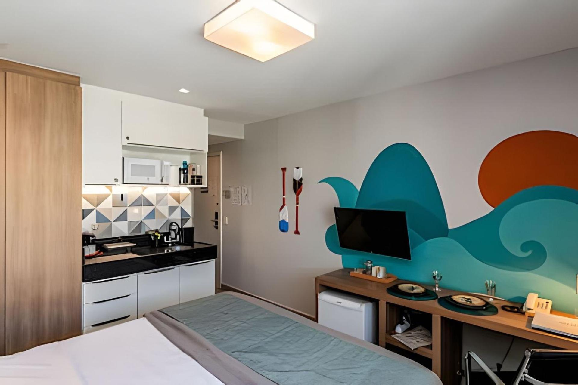 Suite Verano Stay Com Mini Copa, Wifi 500 Mb, Trabalho, Lazer & Eventos Rio de Janeiro Luaran gambar