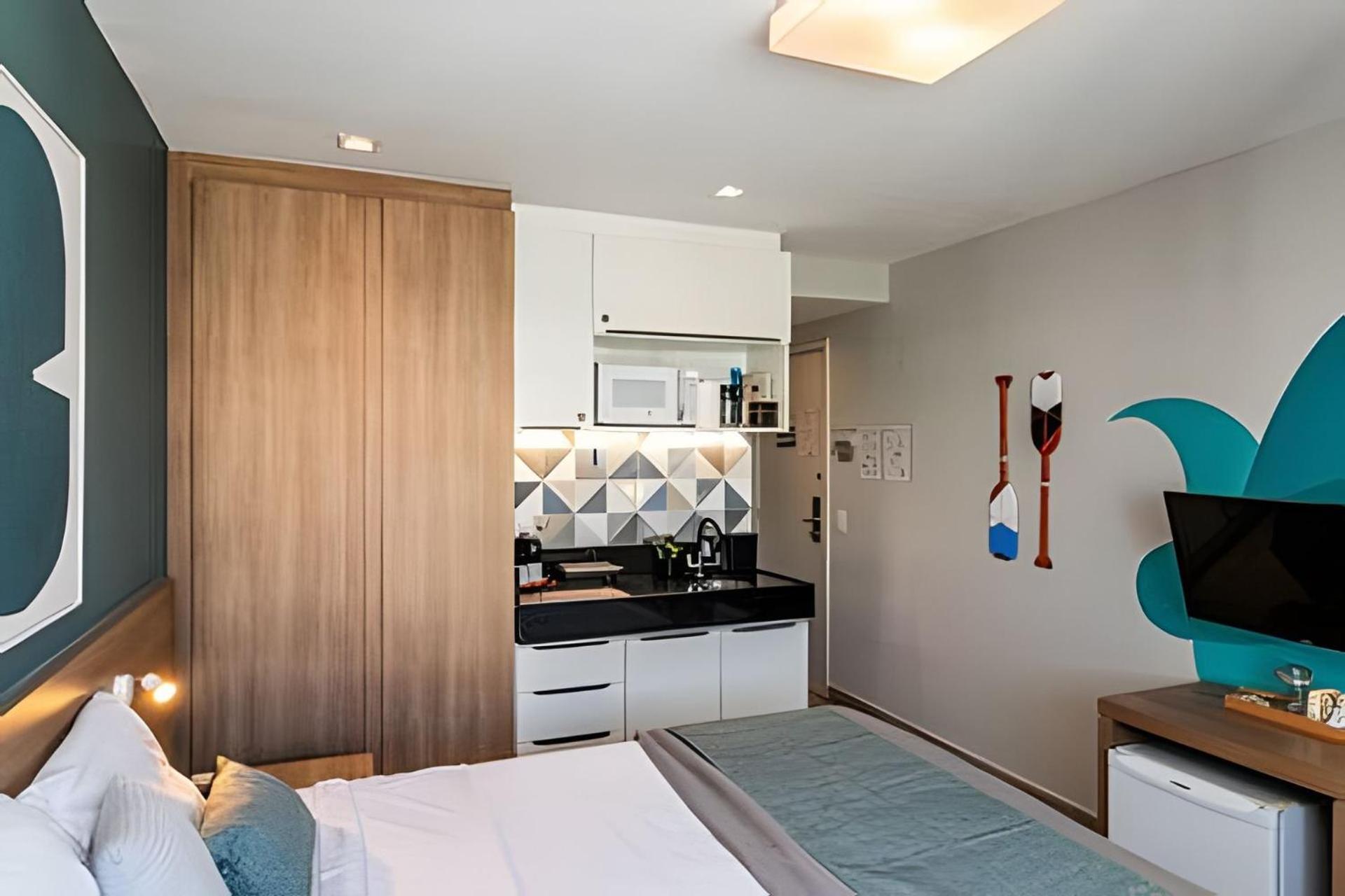 Suite Verano Stay Com Mini Copa, Wifi 500 Mb, Trabalho, Lazer & Eventos Rio de Janeiro Luaran gambar